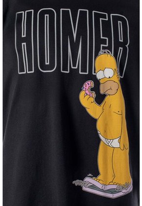 Camiseta De Los Simpsons Regular Fit Para Hombre XS