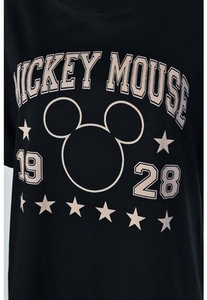 Camiseta De Mickey Mouse Regular Fit Para Mujer XS