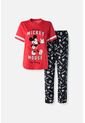 Pijama De Mickey Mouse Con Pantalon Largo Para Mujer M de Disney