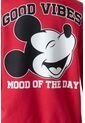 Buzo De Mickey Mouse Cerrado Rojo Para Mujer S de Disney
