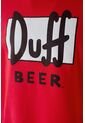 Buzo De Los Simpson Rojo Cerrado Para Hombre L de Disney