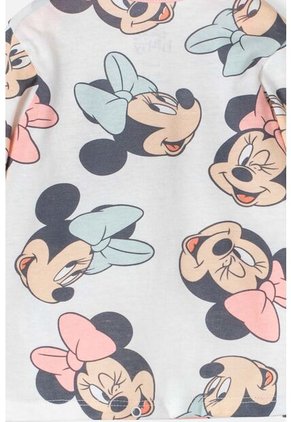 Pijama De Minnie Mouse Multicolor Con Pantalón Largo Para Bebé Niña 9-12