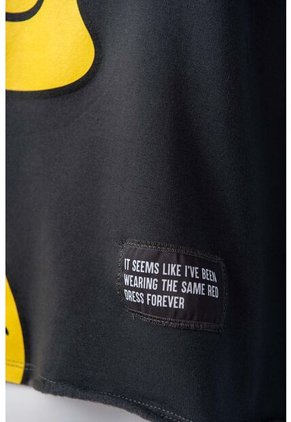 Buzo De Los Simpson Cerrado Con Capucha Gris Grafito Para Mujer XS