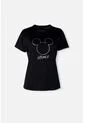 Camiseta De Mickey Mouse Regular Fit Para Mujer M de Disney