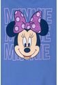 Camiseta De Minnie Mouse Azul Manga Corta Para Niña 2T A 5T 3T de Disney