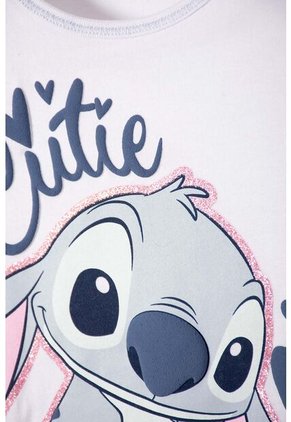 Conjunto De Stitch Con Short Multicolor Para Niña 2T A 5T 4T