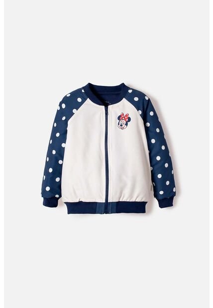 Chaqueta De Minnie Mouse Con Cierre Multicolor Para Niña 2T A 5T 3T