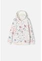 Chaqueta De Stitch Marfil Con Capucha Para Niña 10 de Disney