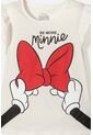 Camiseta De Minnie Mouse Manga Corta Multicolor Para Niña 12 de Disney