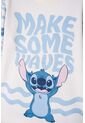 Pijama De Stitch Con Pantalón Marfil Para Niña 4 de Disney