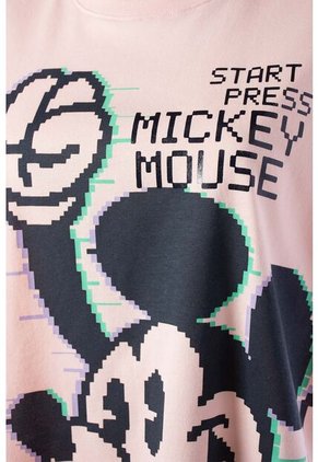 Camiseta De Mickey Mouse Regular Fit Para Mujer S