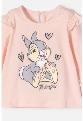 Conjunto De Tambor Pantalón Largo Rosa Para Bebé Niña 18-24