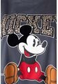 Camiseta De Mickey Mouse Manga Corta Gris Para Mujer XS de Disney