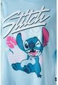 Camiseta De Stitch Boxy Fit Para Mujer XS de Disney