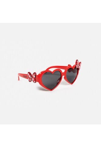 Gafas De Sol Minnie Mouse Rojas Para Niña U Disney