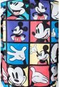 Chaqueta Doble Faz De Mickey Mouse Con Cierre Multicolor Y Negro Para Mujer L de Disney