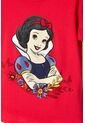 Camiseta De Blancanieves Roja Estampada En Frente Para Niña 6 de Disney