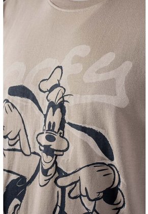 Camiseta De Goofy Regular Fit Para Hombre L