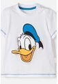 Conjunto De Pato Donald Con Pantalón Largo Blanco Y Azul Para Bebé Niño 12-18 de Disney