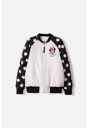 Chaqueta Minnie Mouse Con Cierre Rojo Paraiso Para Niña 4