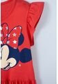 Vestido De Minnie Mouse Manga Sisa Rojo Para Niña 6 de Disney