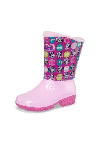 Botas De Lluvia Minnie Zoraida Rosa Para Niña Disney Disney