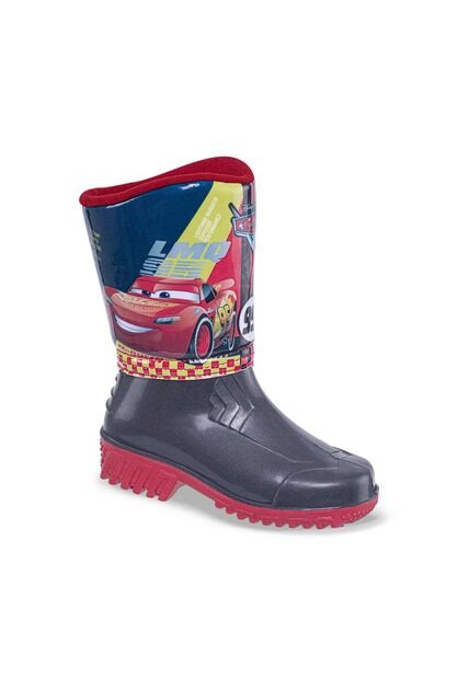 Botas De Lluvia Cars Majid Gris Para Niño Disney