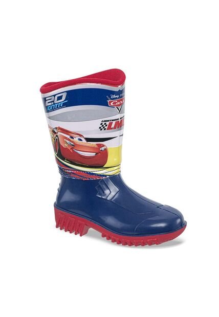 Botas Cars Genis Azul Para Niño Disney