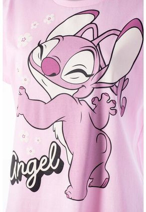 Pijama De Lilo Y Stitch Con Pantalon Largo Para Mujer L