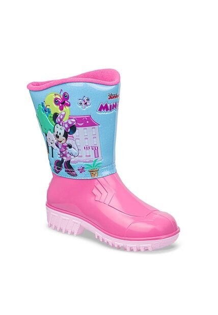 Botas De Lluvia Minnie Vitalia Fucsia Para Niña Disney