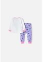 Pijama De Stitch Multicolor De Pantalón Para Bebé Niña 3-6 de Disney
