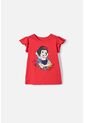 Camiseta De Blancanieves Roja Con Bolero En Manga Para Niña 2T A 5T 3T de Disney