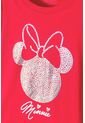 Camiseta De Minnie Mouse Manga Corta Roja Para Niña 6 de Disney