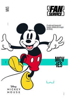 Chaqueta De Mickey Mouse Multicolor Abierta Para Mujer XS