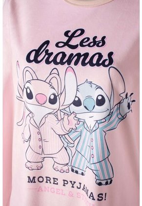 Pijama De Lilo Y Stitch De Pantalon Largo Para Mujer S
