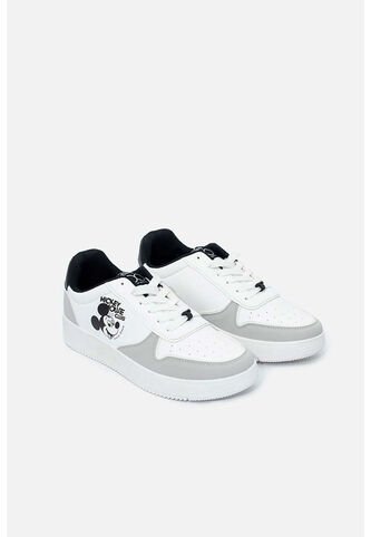 Tenis De Mickey Mouse Blancos Para Mujer 40 Disney