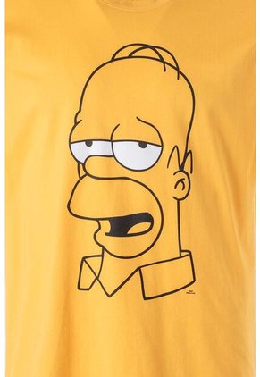 Camiseta De Los Simpson Regular Fit Para Hombre XS