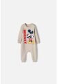 Pijama De Mickey Mouse Tipo Mameluco Caqui Para Bebé Niño 12-18 de Disney