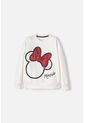 Buzo Minnie Mouse Cerrado Marrfil Para Niña 4 de Disney