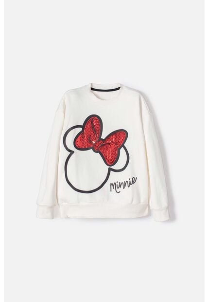 Buzo Minnie Mouse Cerrado Marrfil Para Niña 4