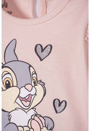 Conjunto De Tambor Pantalón Largo Rosa Para Bebé Niña 6-9