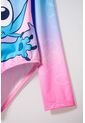 Vestido De Baño De Stitch  Manga Larga Multicolor Para Niña 4 de Disney
