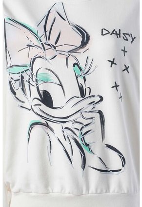 Buzo De Daisy Marfil De Diseño Cerrado Para Mujer S