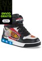 Tenis Con Luces Cars Fespin Negro Disney Para Niño de Disney