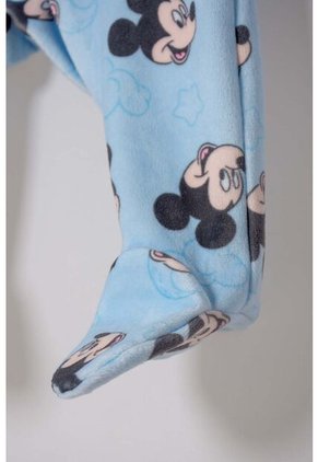Set Primer Día De Mickey Mouse Azul Para Bebé Niño 0-3