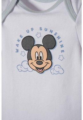 Set Primer Día De Mickey Mouse Azul Para Bebé Niño 0-3