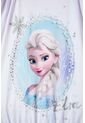Vestido De Frozen Con Tull Blanco Y Azul Para Niña 4 de Disney