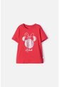 Camiseta De Minnie Mouse Manga Corta Roja Para Niña 10 de Disney