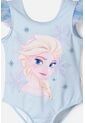Conjunto De Frozen Con Tull Azul Cielo Para Niña 2T A 5T 3T de Disney