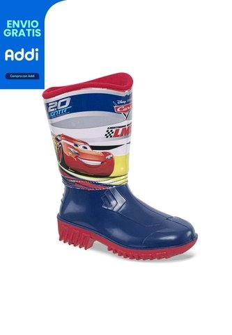 Botas Cars Genis Azul Para Niño Disney Disney